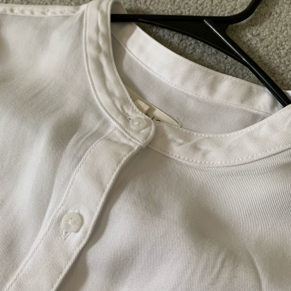 lou and grey Tie front shirt women
